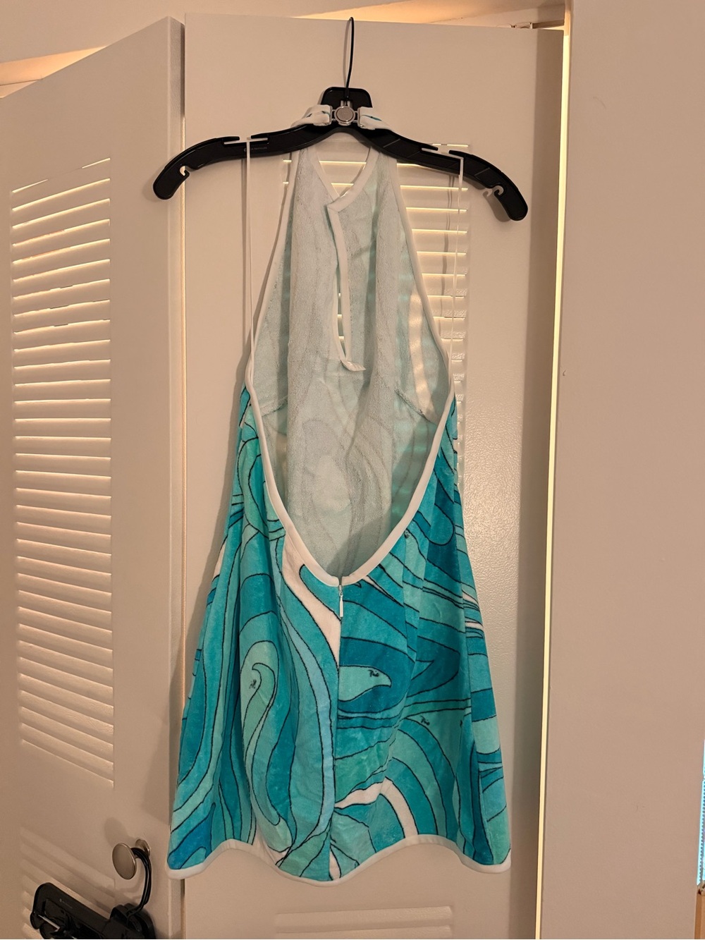 Emilio Pucci CottonTerry halter neck midi dress - Picture 2 of 8
